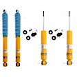 SET-BIL24185158-A Front and Rear, Driver and Passenger Side Shock