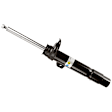 SET-BIL24264570-D Front and Rear, Driver and Passenger Side Shock and Bare Strut, Coupe