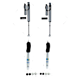 SET-BIL25311891-B Front and Rear, Driver and Passenger Side Shock and Bare Strut