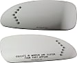 Driver and Passenger Side Mirror Glass, Heated, No Blind Spot Feature
