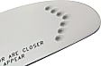 Driver and Passenger Side Mirror Glass, Heated, No Blind Spot Feature