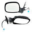 Driver and Passenger Side Mirrors, Power, Manual Folding, Non-Heated, Paintable, No Signal Light, No Memory, No Puddle Light, No Auto-Dimming, No Blind Spot Feature