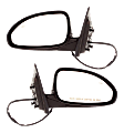 Driver and Passenger Side Mirrors, Power Adjust, Manual Folding, Heated, Paintable, In-housing Signal Light, No Memory, No Puddle Light, No Auto-Dimming, No Blind Spot Feature