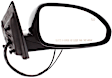 Driver and Passenger Side Mirrors, Power, Manual Folding, Heated, Paintable, In-housing Signal Light, With memory, No Puddle Light, No Auto-Dimming, No Blind Spot Feature