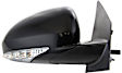 Driver and Passenger Side Mirrors, Power, Power Folding, Heated, Paintable, In-housing Signal Light, With memory, No Puddle Light, No Auto-Dimming, No Blind Spot Feature