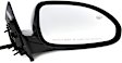 Driver and Passenger Side Mirrors, Power, Power Folding, Heated, Paintable, In-housing Signal Light, With memory, No Puddle Light, No Auto-Dimming, No Blind Spot Feature