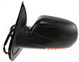 2004-2007 Buick Rainier - Driver and Passenger Side Mirrors, Power, Manual Folding, Heated, Paintable, In-housing Signal Light, With memory, No Puddle Light, No Auto-Dimming, No Blind Spot Feature