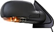 Driver and Passenger Side Mirrors, Power, Manual Folding, Heated, Textured Black, In-housing Signal Light, With memory, No Puddle Light, No Auto-Dimming, No Blind Spot Feature