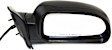 Driver and Passenger Side Mirrors, Power, Manual Folding, Heated, Textured Black, In-housing Signal Light, With memory, No Puddle Light, No Auto-Dimming, No Blind Spot Feature