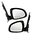 Driver and Passenger Side Mirrors, Power, Manual Folding, Non-Heated, Paintable, No Signal Light, No Memory, No Puddle Light, No Auto-Dimming, No Blind Spot Feature