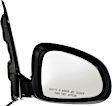 Driver and Passenger Side Mirrors, Power, Manual Folding, Non-Heated, Paintable, No Signal Light, No Memory, No Puddle Light, No Auto-Dimming, No Blind Spot Feature