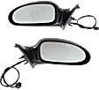 Driver and Passenger Side Mirrors, Power Adjust, Manual Folding, Non-Heated, Paintable, No Signal Light, With memory, No Puddle Light, No Auto-Dimming, No Blind Spot Feature