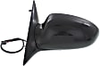 Driver and Passenger Side Mirrors, Power Adjust, Manual Folding, Non-Heated, Paintable, No Signal Light, With memory, No Puddle Light, No Auto-Dimming, No Blind Spot Feature