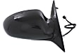 Driver and Passenger Side Mirrors, Power Adjust, Manual Folding, Non-Heated, Paintable, No Signal Light, With memory, No Puddle Light, No Auto-Dimming, No Blind Spot Feature