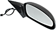 Driver and Passenger Side Mirrors, Power Adjust, Manual Folding, Non-Heated, Paintable, No Signal Light, With memory, No Puddle Light, No Auto-Dimming, No Blind Spot Feature