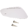 Driver and Passenger Side Mirror Glass, Heated, No Blind Spot Feature