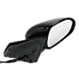 Driver and Passenger Side Mirrors, Power Adjust, Power Folding, Heated, Paintable, In-housing Signal Light, With memory, No Puddle Light, No Auto-Dimming, With Blind Spot Detection in Glass