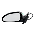 Driver and Passenger Side Mirrors, Power, Manual Folding, Heated, Paintable, In-housing Signal Light, With memory, No Puddle Light, No Auto-Dimming, With Blind Spot Detection in Glass