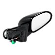 Driver and Passenger Side Mirrors, Power, Manual Folding, Heated, Paintable, In-housing Signal Light, With memory, No Puddle Light, No Auto-Dimming, With Blind Spot Detection in Glass