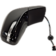 Driver and Passenger Side Mirrors, Power, Manual Folding, Heated, Paintable, In-housing Signal Light, No Memory, No Puddle Light, No Auto-Dimming, No Blind Spot Feature