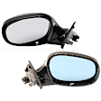 Mirror, Power Adjust, Heated, Manual Folding, Paintable, No Signal Light, No Memory, No Puddle Light, No Auto-Dim, No Blind Spot Feature