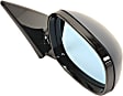 Driver and Passenger Side Mirrors, Power, Manual Folding, Heated, Paintable, No Signal Light, Memory, Puddle Light, Auto-Dimming, and Blind Spot Feature, Wagon, For Models With Shadow Line
