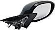 Driver and Passenger Side Mirror, Power Adjust, Heated, Manual Folding, Paintable, No Signal Light, No Memory, No Puddle Light, No Auto-Dimming, No Blind Spot Feature