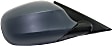 Driver and Passenger Side Mirror, Power Adjust, Heated, Manual Folding, Paintable, No Signal Light, No Memory, No Puddle Light, No Auto-Dimming, No Blind Spot Feature