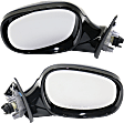 Driver and Passenger Side Mirrors, Power, Manual Folding, Heated, Paintable, No Signal Light, Memory, Puddle Light, Auto-Dimming, and Blind Spot Feature, Wagon, For Models With Shadow Line