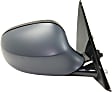 Driver and Passenger Side Mirrors, Power, Manual Folding, Heated, Paintable, No Signal Light, Memory, Puddle Light, Auto-Dimming, and Blind Spot Feature, Wagon, For Models With Shadow Line