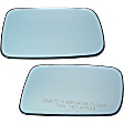 2001-2006 BMW 330Ci - Driver and Passenger Side Mirror Glass, Heated, No Blind Spot Feature