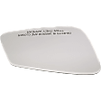 Driver and Passenger Side Mirror Glasses, Heated, No Blind Spot Feature, with Backing Plate, No Auto-dimming Feature