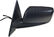 Driver and Passenger Side Mirrors, Power, Power Folding, Heated, Paintable, No Signal Light, No Memory, No Puddle Light, No Auto-Dimming, No Blind Spot Feature