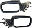 2007 BMW 750Li - Driver and Passenger Side Mirror, Power Adjust, Heated, Paintable, Manual Folding, No Signal Light, No Blind Spot Feature, With Memory, No Puddle Light, No Auto-Dimming