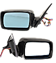 Driver and Passenger Side Mirrors, Power Adjust, Power Folding, Heated, Paintable, No Signal Light, With memory, With Puddle Light, With Auto-Dimming, No Blind Spot Feature