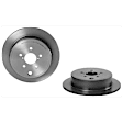 2010 Subaru Outback - Front and Rear Brake Disc, Front-Cross-Drilled/Rear-Plain Surface, 5 Lugs, Front-316 mm/Rear-286 mm