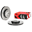 2010 Subaru Outback - Front and Rear Brake Disc, Front-Cross-Drilled/Rear-Plain Surface, 5 Lugs, Front-316 mm/Rear-286 mm