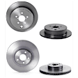 SET-BR09A92111-C Front and Rear Brake Disc, Coated, Plain Surface, 5 Lugs