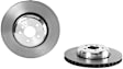 2021 BMW M440i xDrive - Rear Brake Disc, Coated, Plain Surface, Vented, 5 Lugs, 345 mm