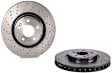 SET-BR246421271207-2 Front Brake Disc, Coated, Cross-Drilled, 5 Lugs, 320 mm, 2.0L, 4Cyl