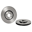 SET-BR34106881045-B Front and Rear Brake Disc, Coated, Plain Surface, 5 Lugs
