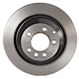 SET-BR7L8615301A Front and Rear Brake Disc, Coated, Plain Surface, 5 Lugs