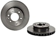 SET-BR910421000007-2 Front Brake Disc, Coated, Plain Surface, 6 Lugs, 300 mm, RWD