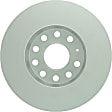 SET-BS14011491-2 Rear Brake Disc, Geomet Coated, Plain Surface, Solid, 5 Lugs, 271.8 mm, QuietCast Series