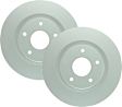 SET-BS16011437-2 Front Brake Disc, Geomet Coated, Plain Surface, Vented, 5 Lugs, 294 mm, QuietCast Series