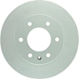 SET-BS16011499-2 Front Brake Disc, Geomet Coated, Plain Surface, Vented, 6 Lugs, 299.6 mm, QuietCast Series