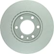 SET-BS16011499-2 Front Brake Disc, Geomet Coated, Plain Surface, Vented, 6 Lugs, 299.6 mm, QuietCast Series