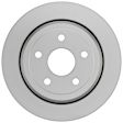 2016 Jeep Grand Cherokee - Rear Brake Disc, Geomet Coated, Plain Surface, Vented, 5 Lugs, 330 mm, 5.7L 8Cyl, QuietCast Series