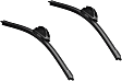 SET-BS16CA-A Front, Driver and Passenger Side Wiper Blades