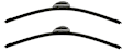 SET-BS16SD-E Front, Driver and Passenger Side Wiper Blades